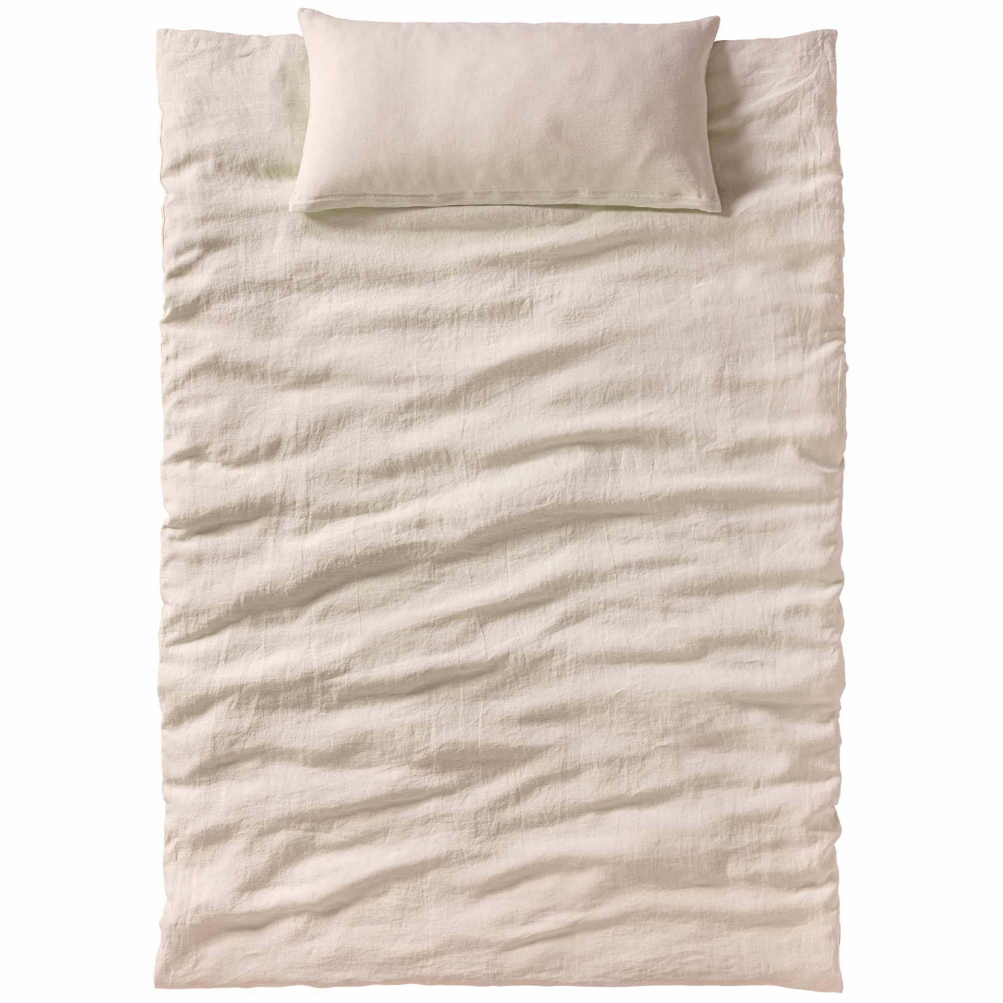 Bettwäsche-Set beige, 100% Bio-Hanf, verschiedene Größen